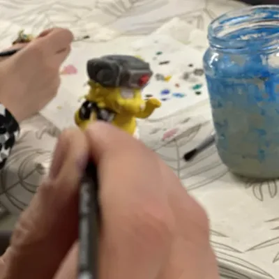 Fotka 7 z 8 k článku První klubové malování miniatur