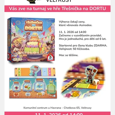 Fotka 1 z 5 k článku Turnaj v Třešničce na dortu