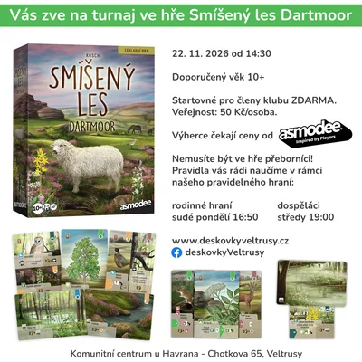 Fotka 1 z 1 k článku Pozvánka na turnaj ve hře Smíšený les: Dartmoor